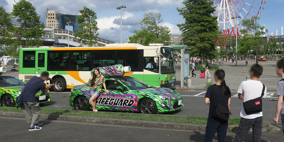 2017.8.13　ライフガード86カー走行