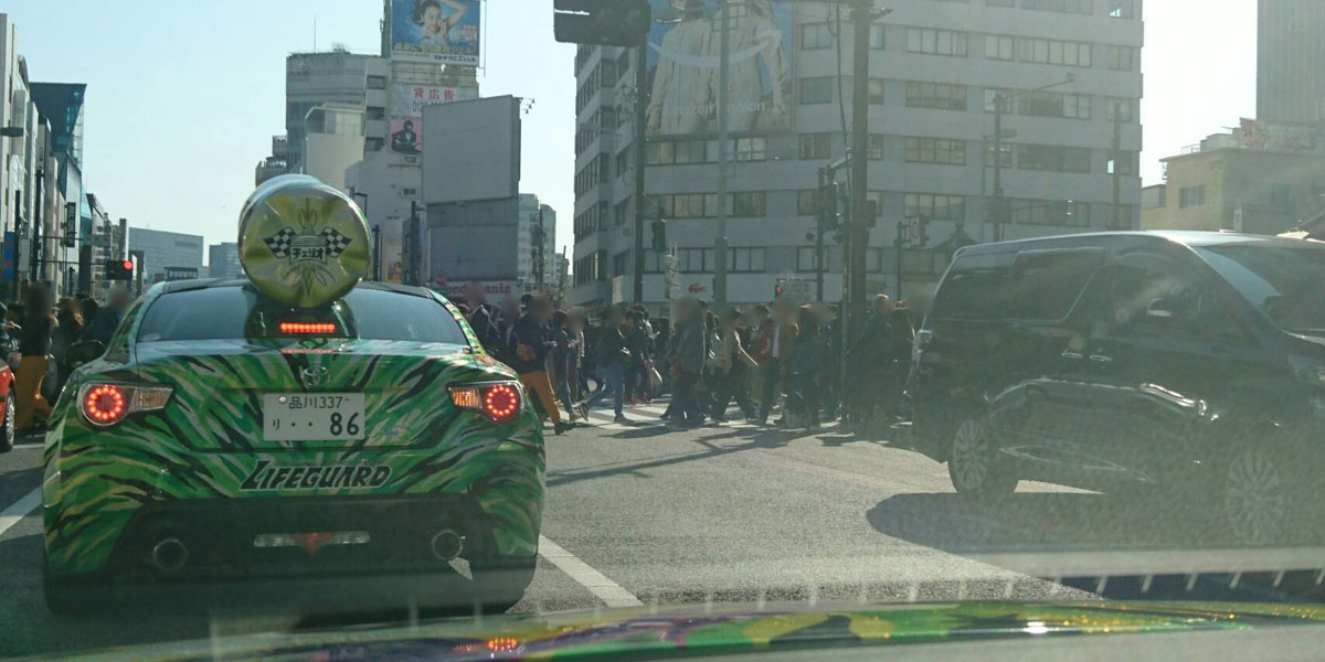 2018.3.25　ライフガード86カー走行！