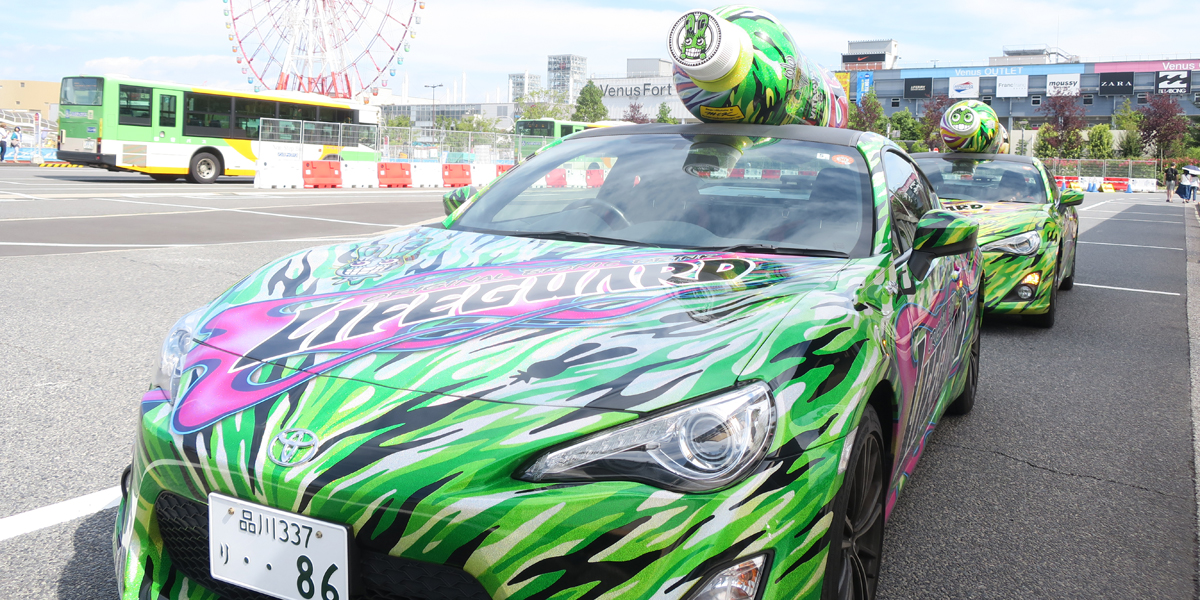 2018.8.18/19 ライフガード86カー走行&サンプリング