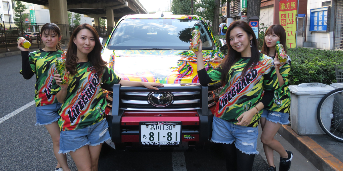2018.10.20　ライフガード86カーとHILUX走行